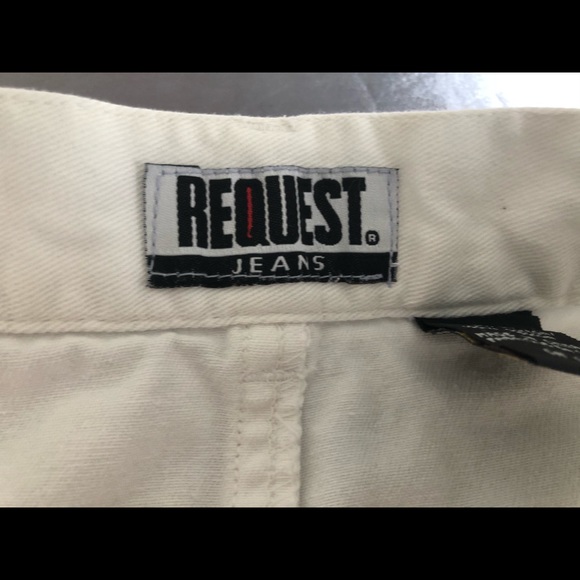 🐰Request Vintage Design Jeans Skirt in White🐰 - Picture 7 of 11